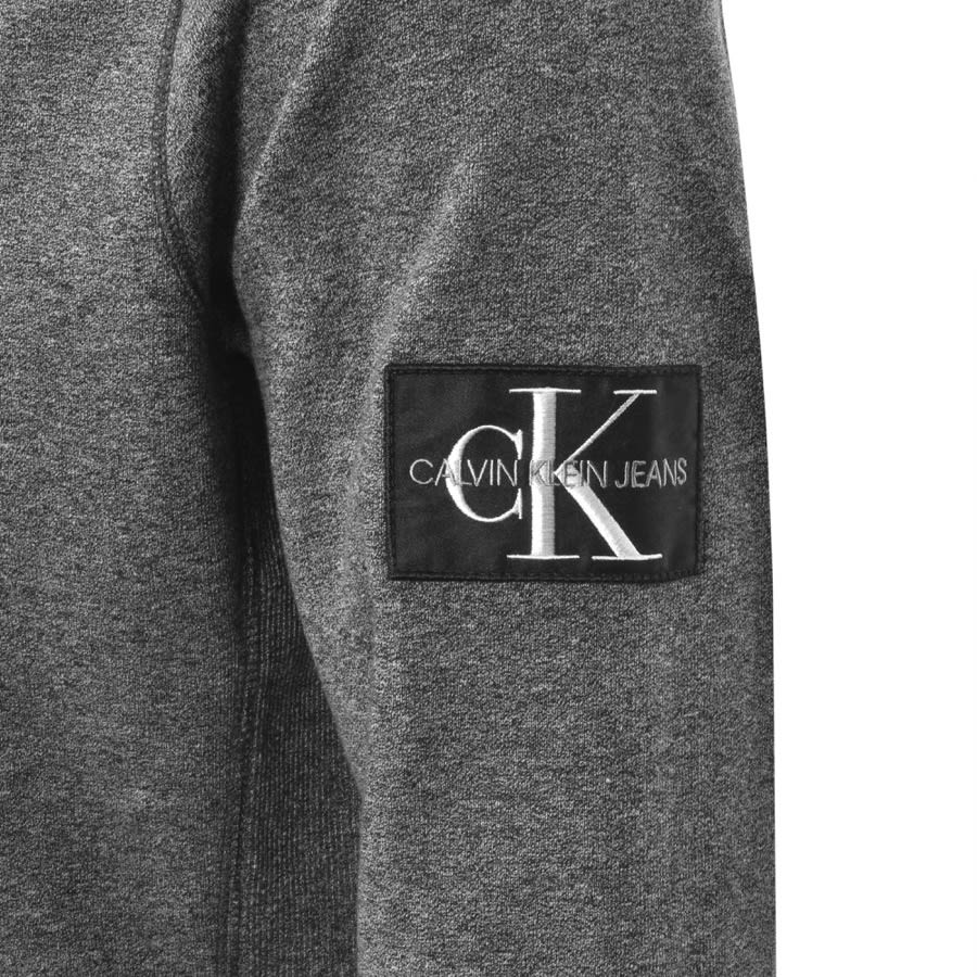 Alternative Image for ProductCalvin Klein Jeans Logo Hoodie Black3